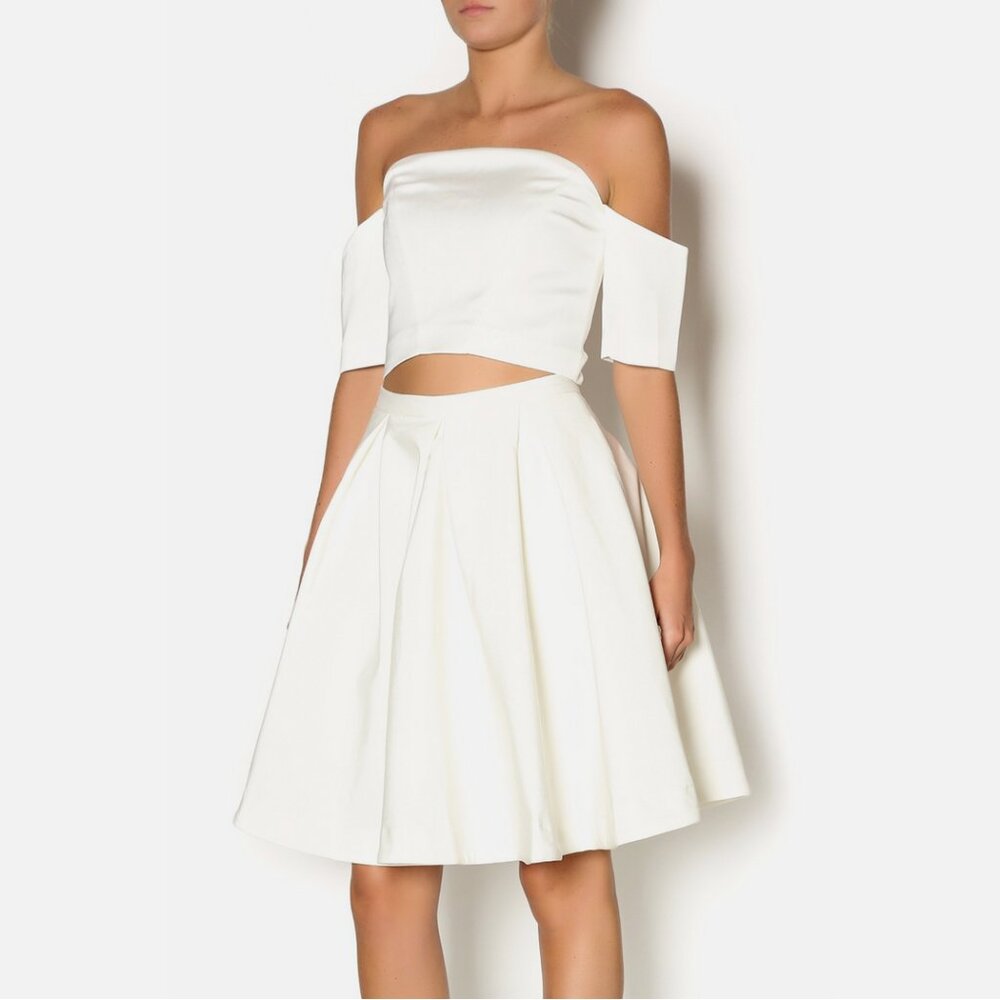 Keepsake The Label Sublime Bodice Off Shoulder Crop Top